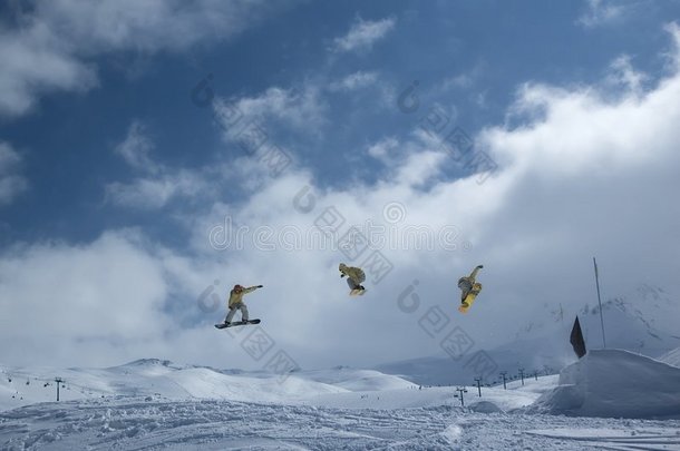 滑雪运动员系列