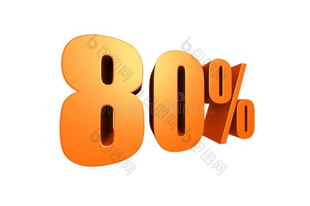 80%