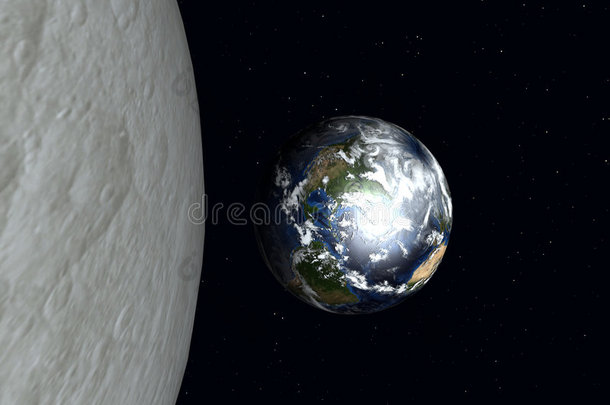 地球对月球2
