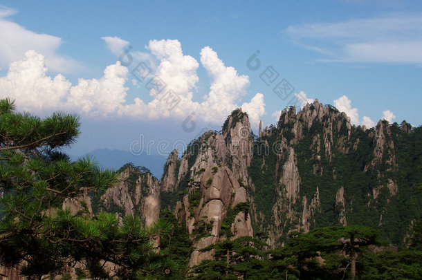中国黄山风景