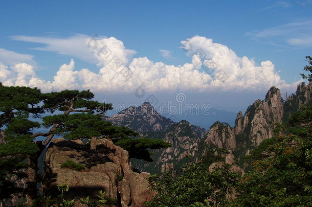 中国黄山风景