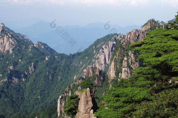 中国黄山风景