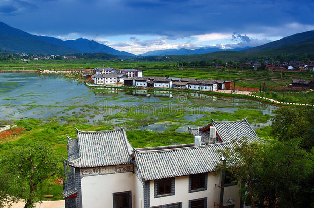 中国的一个小村庄