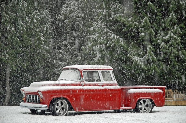 1955雪佛兰经典雪地车