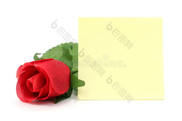 红玫瑰和<strong>信纸</strong>