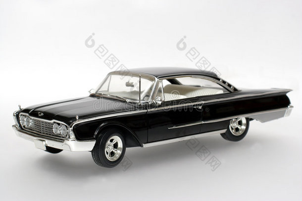 1960年福特starliner金属刻度玩具车