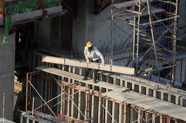 高层建筑施工人员