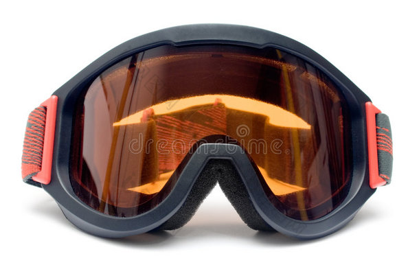 滑雪护目镜（前视图）