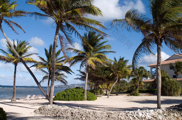 加勒比海海滨度假酒店