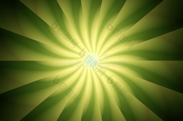 绿色光线螺旋设计