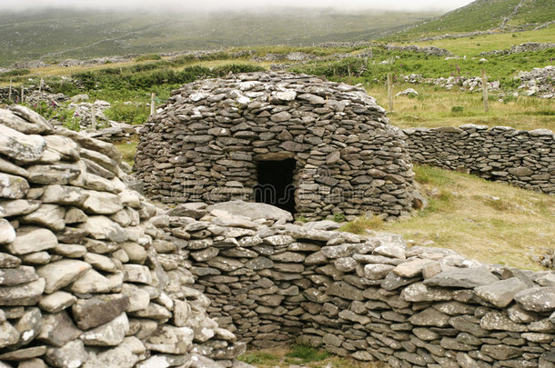 爱尔兰蜂巢石屋