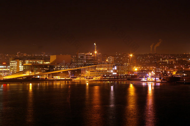 奥斯陆夜景