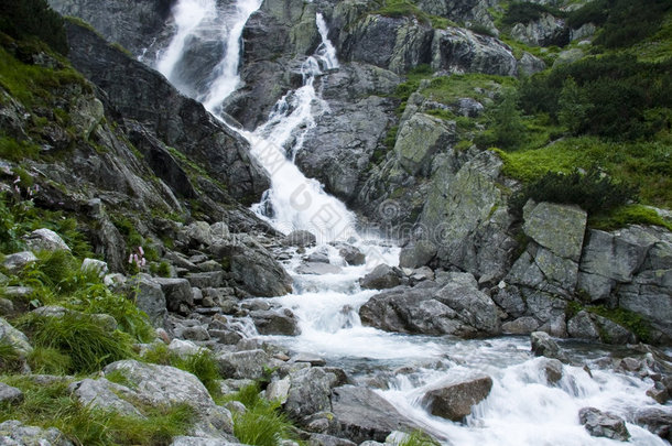 高山瀑布