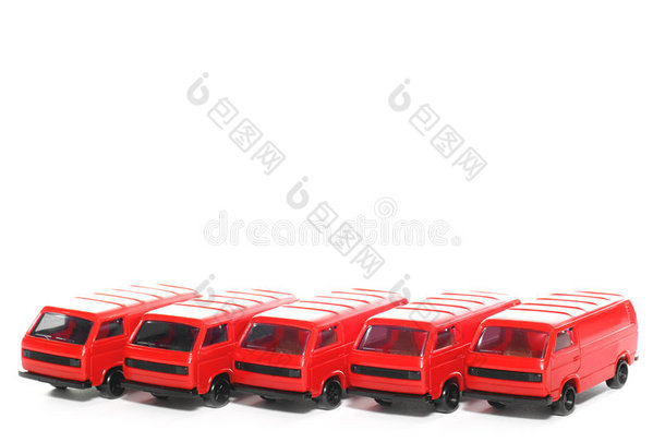 5塑料大众面包车玩具车