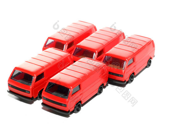 5塑料大众面包车玩具车