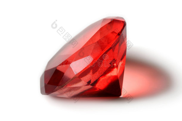 美丽的红色宝石