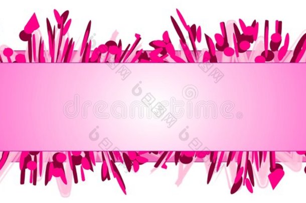 网页标志粉色时尚