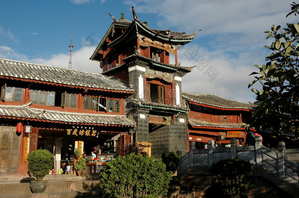 丽江的中国建筑