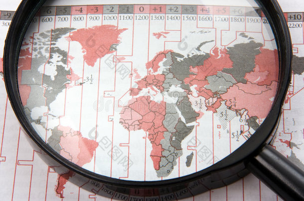 世界地图放大镜