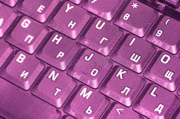 粉色电脑键盘