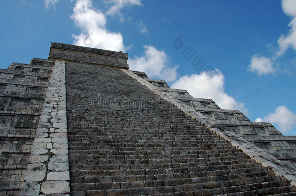 古玛雅金字塔景观