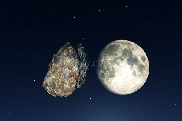 岩石威胁月球3