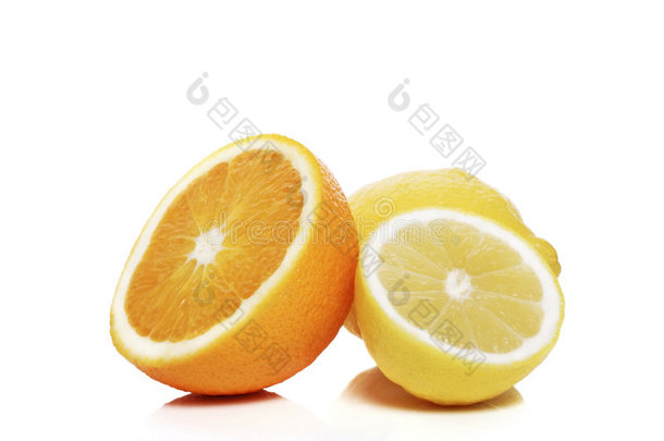 <strong>橘子</strong>和柠檬