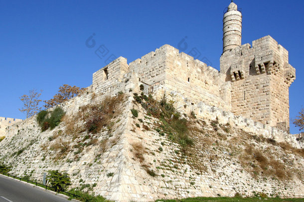 耶路撒冷，古老的城堡
