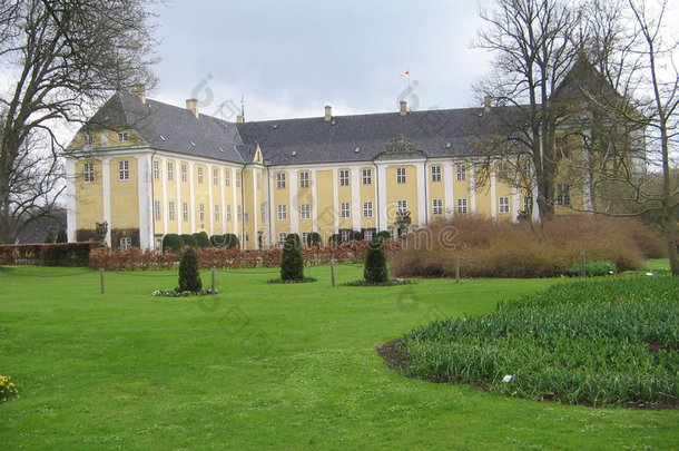 建筑城堡丹麦欧洲仙女