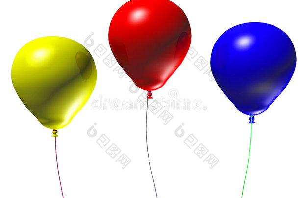 三维气球