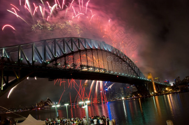 <strong>悉尼海港大桥</strong>新年焰火