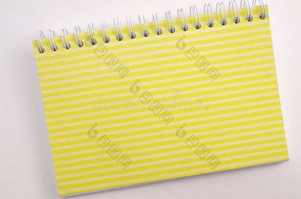 黄线翻页笔记本2