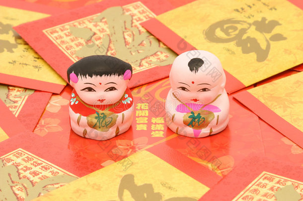 中国传统男女俑