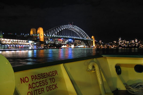 悉尼海港大桥和渡轮