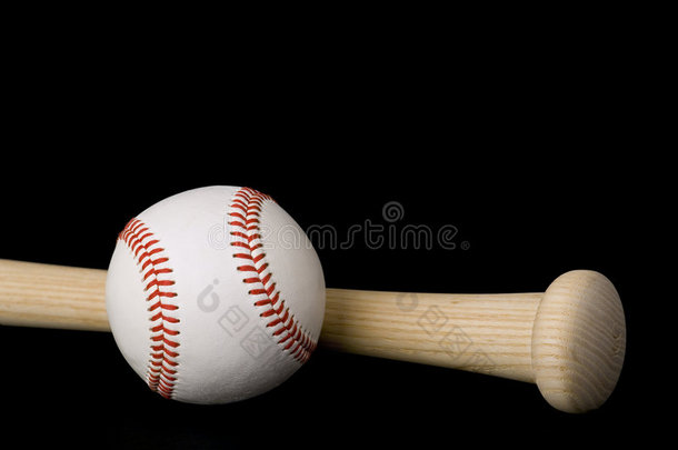 棒球棒和棒球