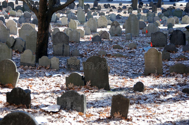 历史悠久的波士顿公墓