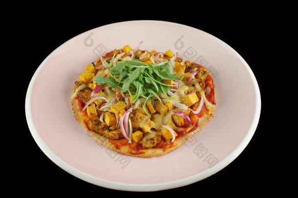 tandoori美食披萨