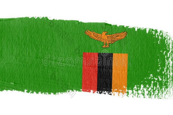 刷旗赞比亚