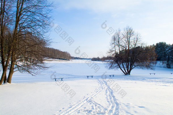 冬季雪景