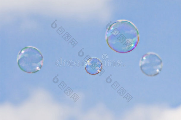 漂浮的气泡