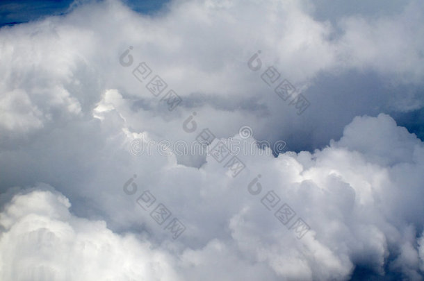 云层-从27号航班俯瞰
