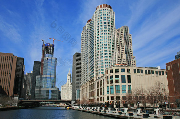 芝加哥的高层建筑