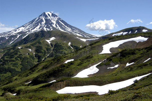 堪察加<strong>火山</strong>和<strong>山脉</strong>