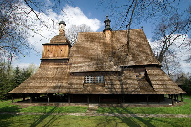波兰塞科瓦的木制教堂