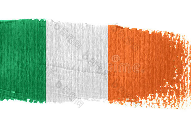 爱尔兰笔划旗