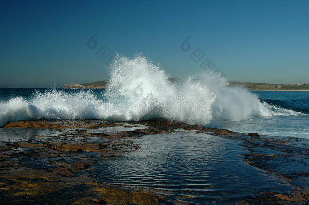 汹涌的海浪