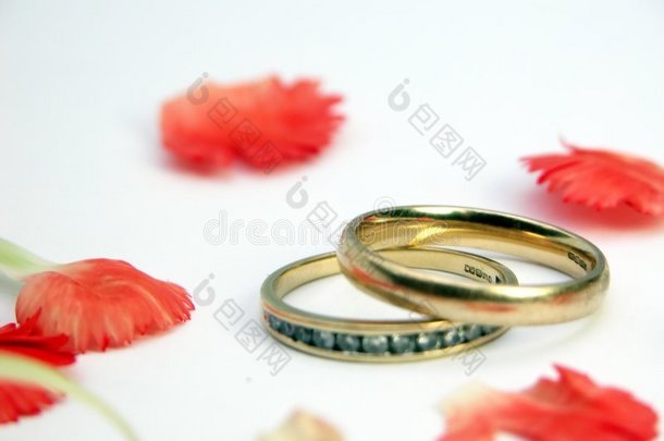 结婚戒指和永恒戒指