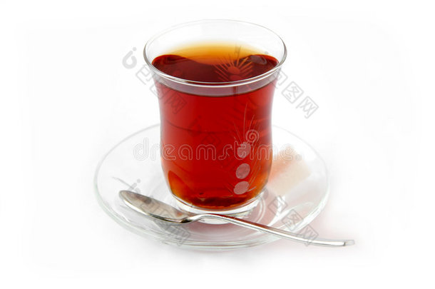 红茶，热茶和甜茶