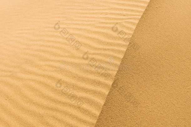 高度细致的沙丘纹理