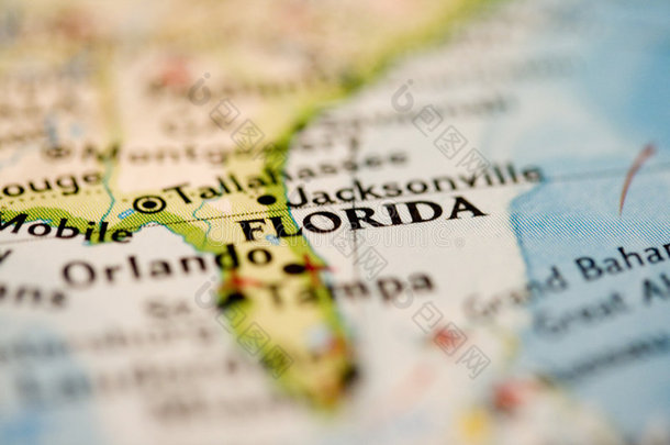佛罗里达地图